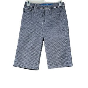 Escada Sport Checkered Bermuda Shorts 25